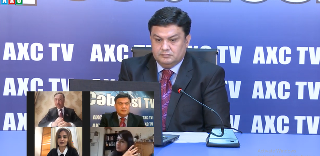 Fransanın qərəzini deputat E.Nəsirov, Diaspor Komitəsindən L.Həmzəyeva və A.Bəşirova şərh edib