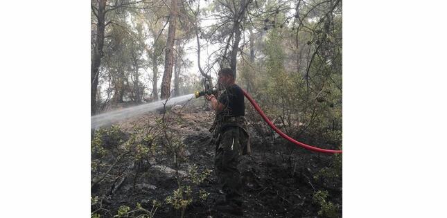 Azərbaycan FHN-in qüvvələri Türkiyədə yanğınlarla uğurlu mübarizəni davam etdirirlər