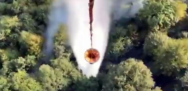 FHN: Lerikdə dağlıq ərazidə yanğının söndürülməsi üçün tədbirlər davam etdirilir - VİDEO