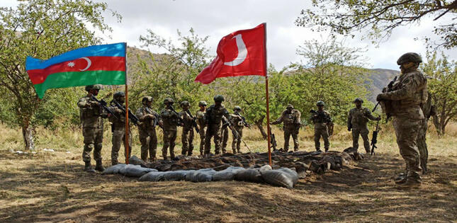 Laçında Azərbaycan-Türkiyə birgə təlimi başlayıb - FOTO