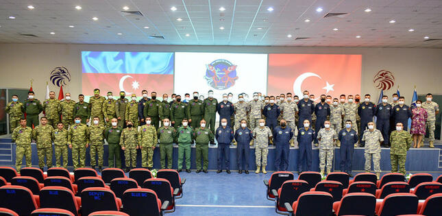 “TurAz Şahini – 2021” təlimlərinin bağlanış mərasimi keçirilib <span class=