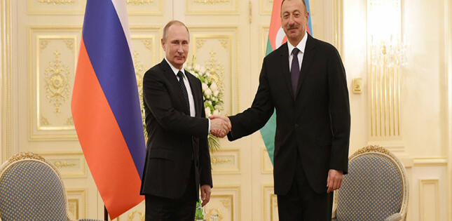 Azərbaycan Prezidenti Vladimir Putinə təbrik məktubu ünvanlayıb