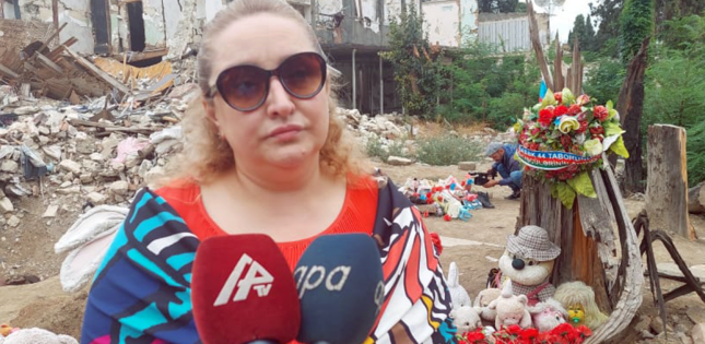 Gürcü bloger: "Gəncədə gördüyüm dağıntıları heç vaxt unutmayacam"