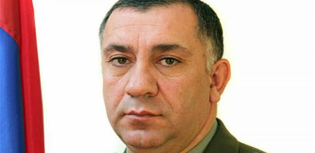 Ermənistan Baş Qərargah rəisinin müavini tutulub