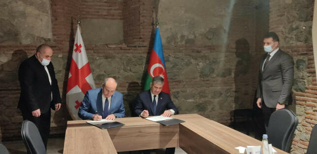 Azərbaycan və Gürcüstan arasında hərbi əməkdaşlıq sahəsində sənəd imzalanıb
