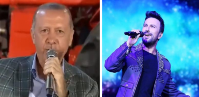 Ərdoğan Tarkanın mahnısını oxudu - VİDEO