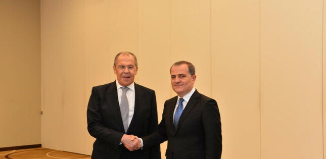 Ceyhun Bayramov Lavrovla görüşüb