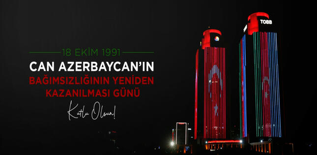 Türkiyə XİN 18 Oktyabr-Müstəqilliyin Bərpası Günü münasibətilə paylaşım edib
