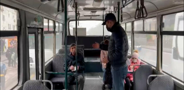 DİN: İctimai nəqliyyatda və qapalı məkanlarda nəzarət gücləndirilib, mülki polislər cəlb olunub - VİDEO