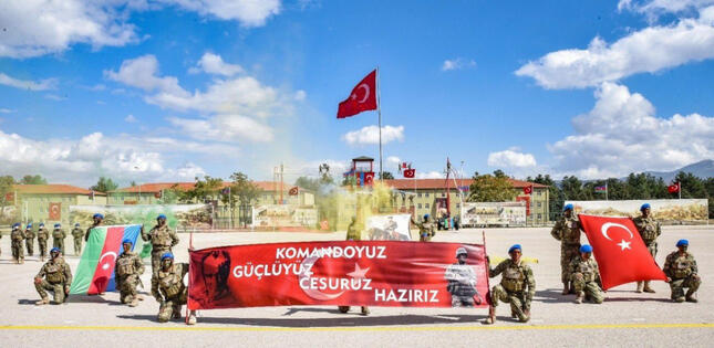 Azərbaycanın 383 hərbçisi Türkiyədə təlimi başa vurub
