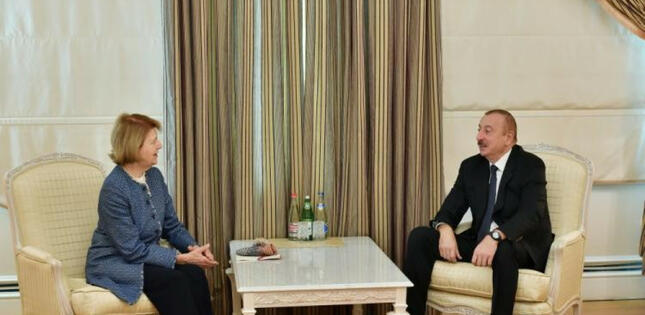 Boris Consonun Azərbaycan üzrə ticarət elçisi Prezident İlham Əliyevə təbrik ünvanlayıb