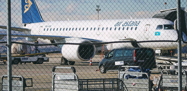 "Air Astana" Almatı-Bakı aviareysini ləğv edib