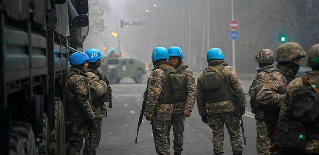 BMT mavi dəbilqədən istifadəyə görə Qazaxıstana etiraz edib