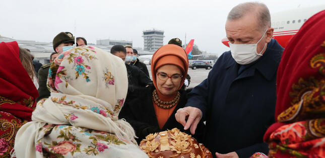 Ərdoğan Ukraynaya səfərə gəlib