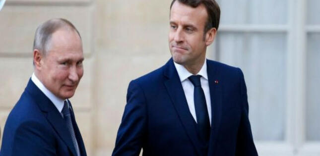 Makron Putinlə danışıqlarını uğurlu sayır