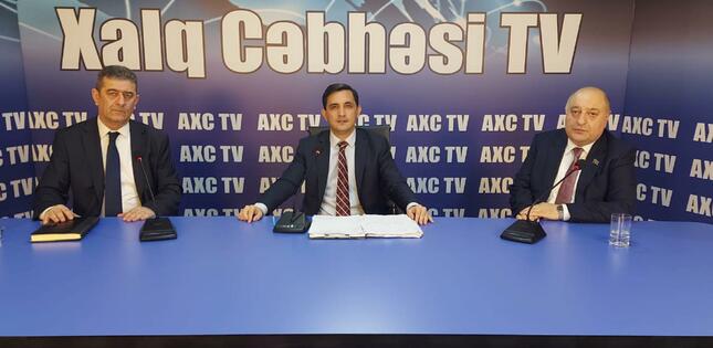 AXC TV-nin efirində iqtidar müxalifət debatı