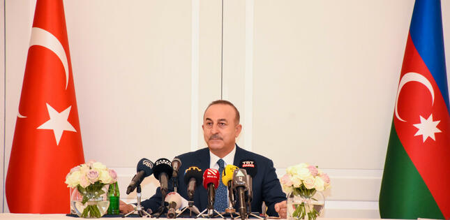 Çavuşoğlu: “Türkiyə Azərbaycanın sülh gündəliyini dəstəkləyir”