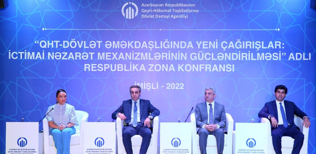QHT-dövlət münasibətlərinə həsr olunmuş növbəti Respublika zona konfransı İmişlidə keçirilib - FOTOLAR