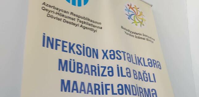 Sumqayıtda QHT-lərə Dövlət Dəstəyi Agentliyinin dəstəklədiyi layihəyənin tədbiri keçirilib