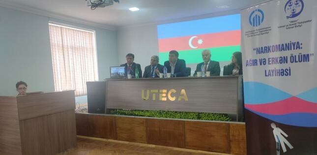 Gəncədə narkomaniya ilə bağlı tədbir keçirilib – FOTOLAR