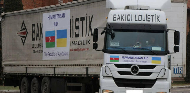 Ukrayna XİN Azərbaycana humanitar yardım üçün təşəkkür edib