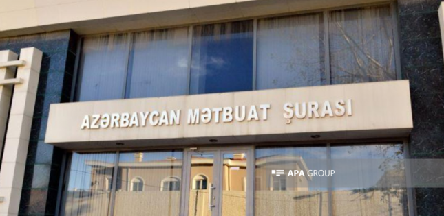 Mətbuat Şurası bəyanat yayıb