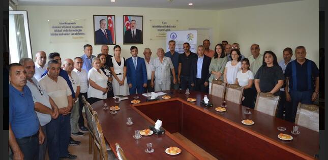 QHT Agentliyinin dəstəklədiyi layihə Xocaəsən bələdiyyəsində icra olunub
