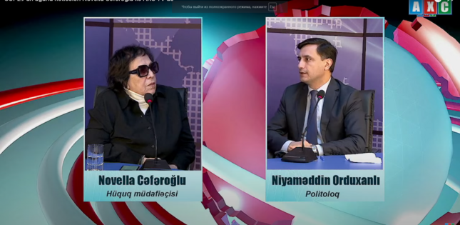 Novella Cəfəroğlu: "Əli Kərimli, Sevinc Osmanqızı siz nəyə sevinirdiniz?!"